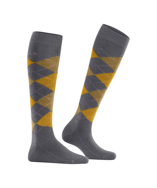 Whitby women's knee socks | Grey