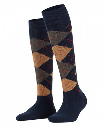 Whitby Women's Knee Socks | Blue