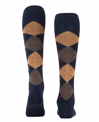 Whitby Women's Knee Socks | Blue