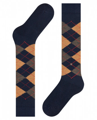 Whitby dames kniekousen | Blauw