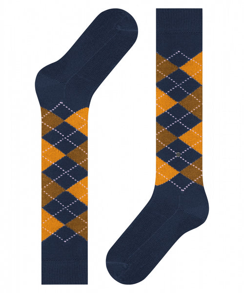 Whitby dames kniekousen | Blauw