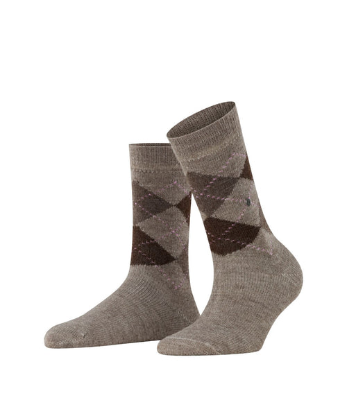 Whitby Dames Sokken | Bruin