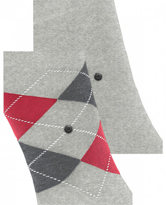 Everyday Argyle Mix 2-Pack Men's Socks | Grey