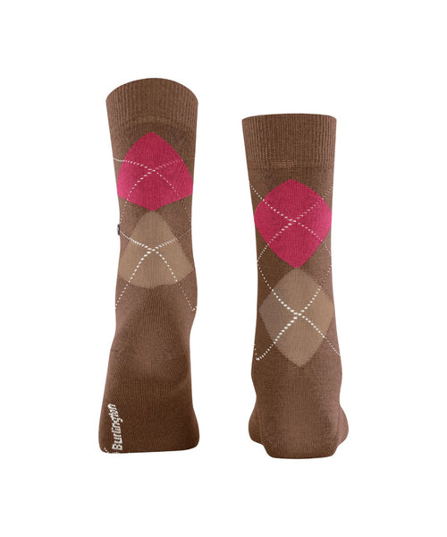 Marylebone women's socks | Brown