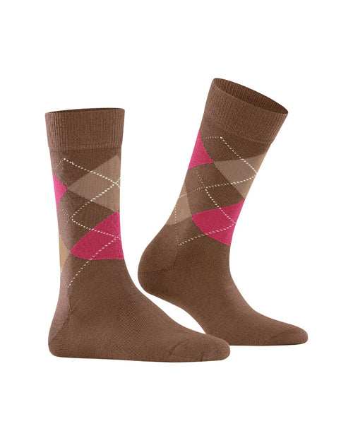 Marylebone women's socks | Brown