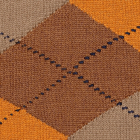 Marylebone women's socks | Brown