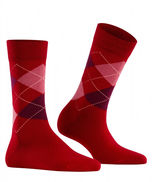 Marylebone women's socks | Red