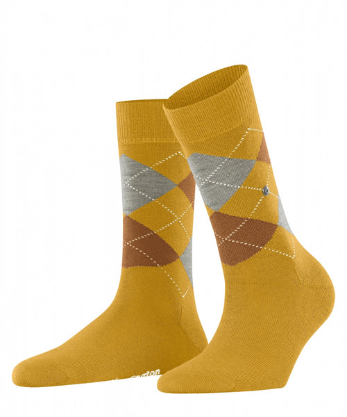 Marylebone women's socks | Yellow