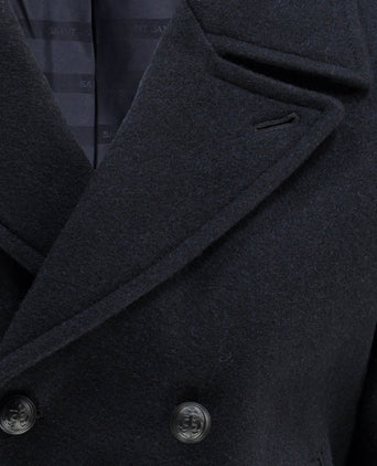 Peacoat Galion double breasted | Navy Blue