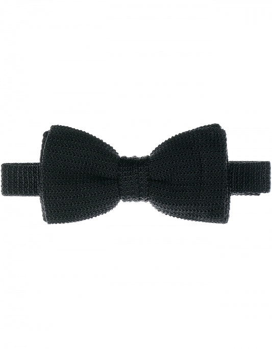 Elegante Seidenfliege | Schwarz