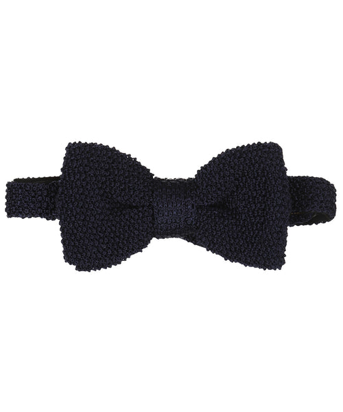 Elegant Silk Bow | Navy Blue