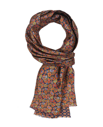 Sjaal Dubbel Zijde | Blauw