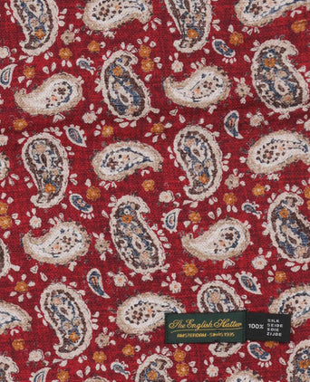 Scarf Double Silk | Red