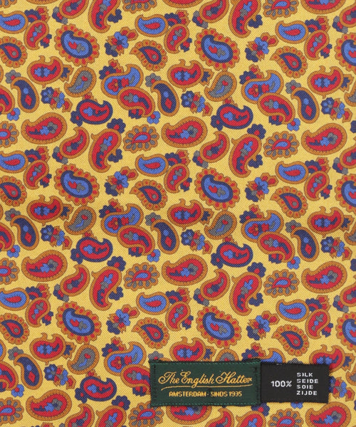 Scarf Double Silk | Yellow