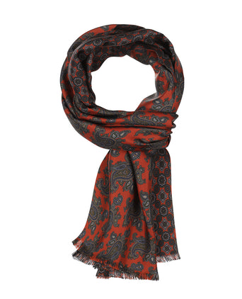Sjaal Zijden | Rood