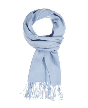 Scarf Lambswool 190x30 | Blue