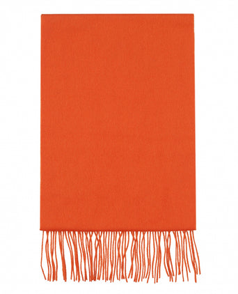 Sjaal Lamswol 190x30 | Oranje