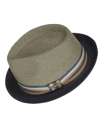 Trilby Toyo Hat | Grey