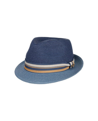 Trilby Toyo Hat | Blue