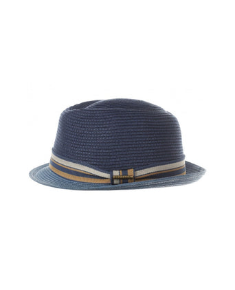 Trilby Toyo Hat | Blue