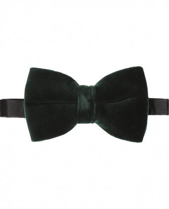 Fluweel velour bowtie | Groen