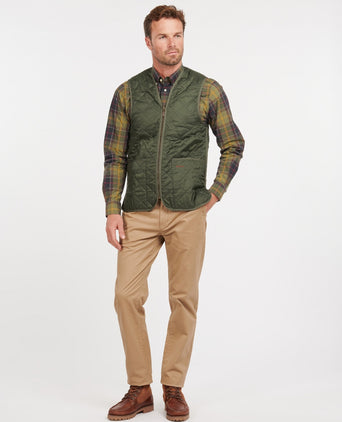 Gewatteerde Zip-in-Liner bodywarmer | Groen