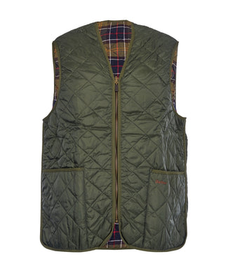 Quilted Zip-in-Liner Bodywarmer | Green Quilted Zip-in-Liner Bodywarmer | Green