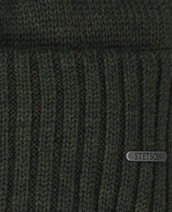 Stetson Beanie Merino | Moss Green