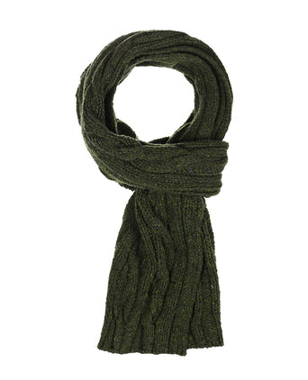 Irish Wool Scarf | Green