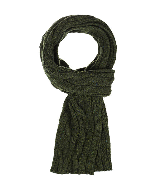 Irish Wool Scarf | Green