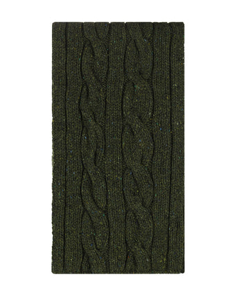 Irish Wool Scarf | Green