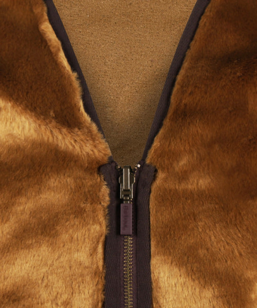 Warm Pile Liner bodywarmer | Brown