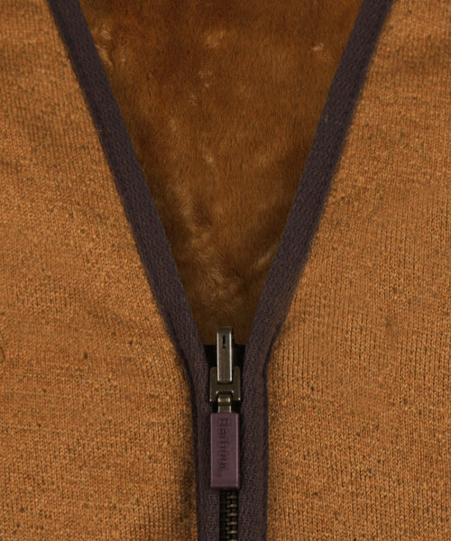 Warm Pile Liner bodywarmer | Brown