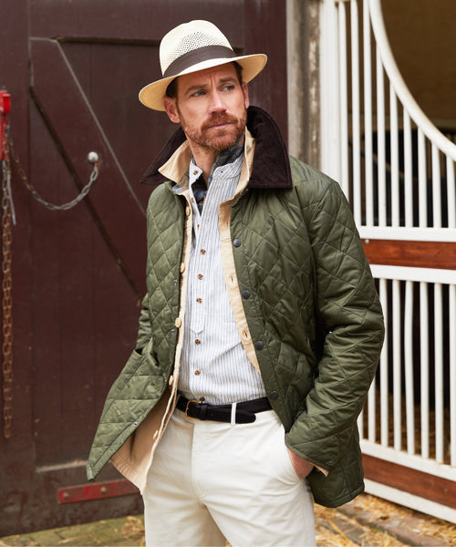 Quilted jacket Liddesdale | Olive