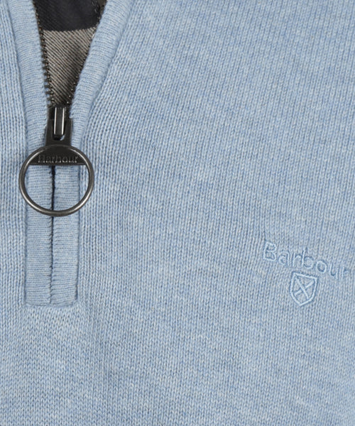 Barbour Cotton Half Zip Pullover | Blue