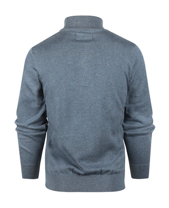 Barbour Cotton Half Zip Pullover | Blauw