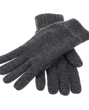 Warme Wolmix Handschoenen | Antraciet Grijs