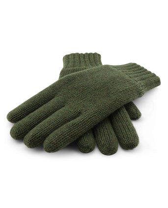 Warme Wolmix Handschoenen | Groen