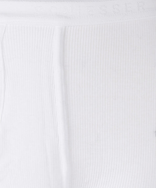 Lange onderbroek Doppelripp | Wit
