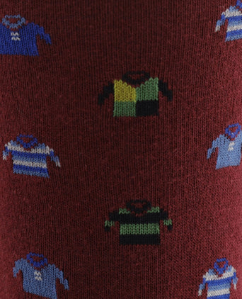 Organic cotton men's socks | Red