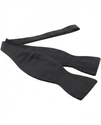 Elegante strik op boordmaat | Zwart