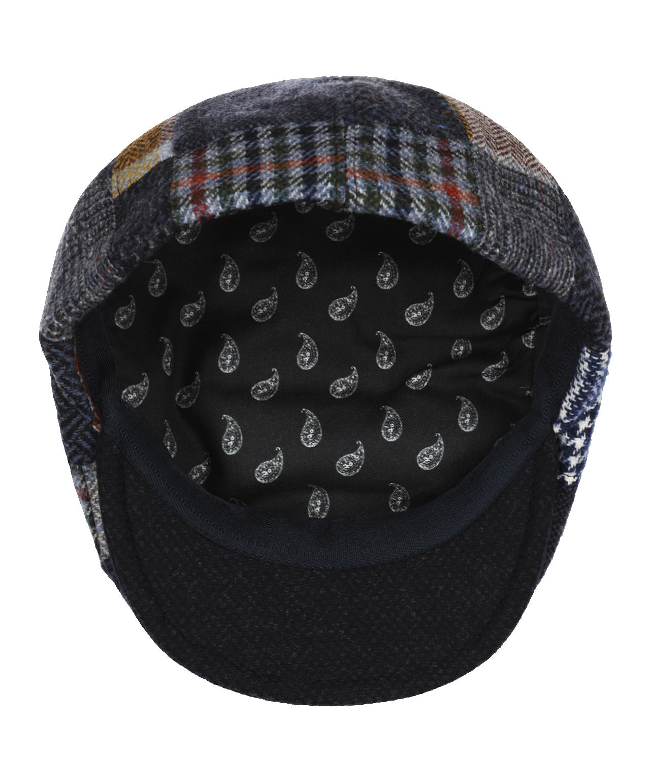 Cap Patchwork | Blauw Multi Kleur