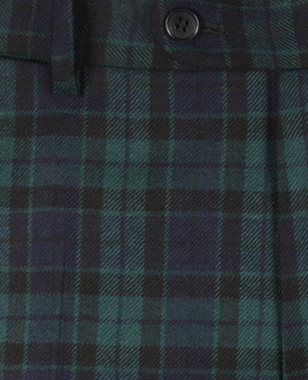 Chino Plaid Pattern Wool | Blackwatch