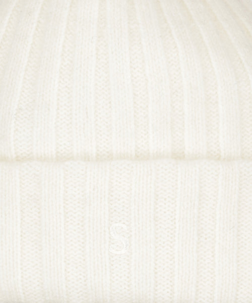 Stetson Beanie Cashmere | White