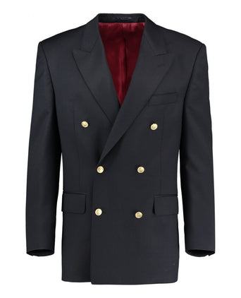 Double breasted blazer | Navy Blue