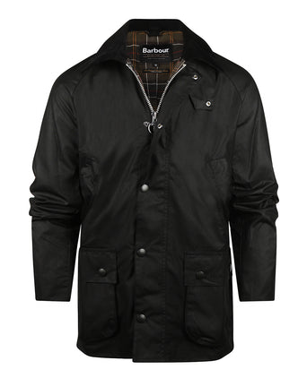 Wax jacket Ashby | Zwart
