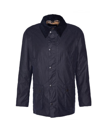 Wax jacket Ashby | Navy Blauw