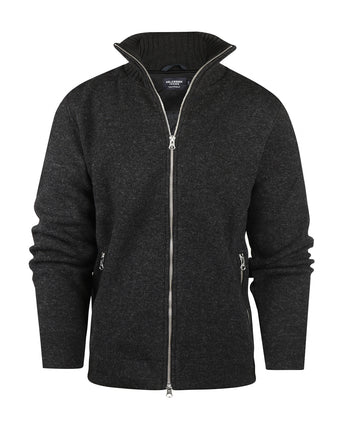 Zip Vest Måns | Anthracite Grey