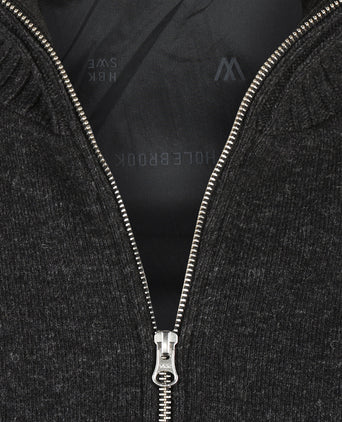 Rits Vest Måns | Antraciet Grijs