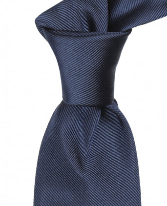 Uni Silk Tie | Navy Blue